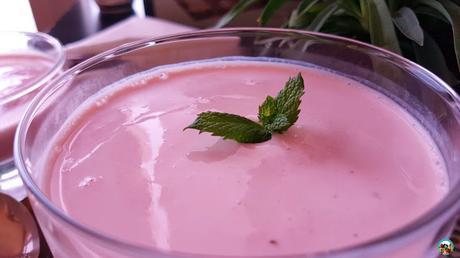 Crema helada de sandía Crema helada de sandía