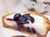 Tartaletas queso arándanos