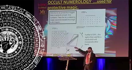 Fritz Springmeier explica la numerología ocultista de los illuminati en los premios de la paz en Praga