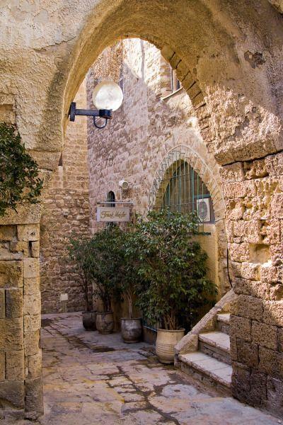 Paseando por el viejo Jaffa.