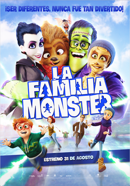 La Familia Monster (Happy Family) Trailer audio latino