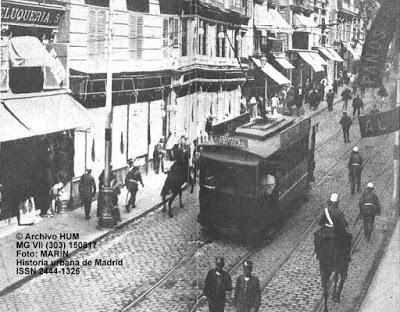 Huelga de Guardias de Seguridad. Madrid, 5 de agosto de 1917
