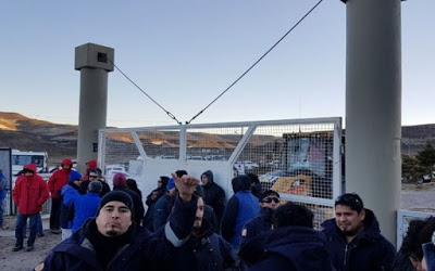 Chubut: brutal represión policial a los trabajadores de Tecpetrol