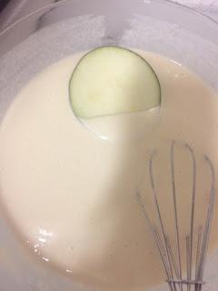 BERENJENAS EN TEMPURA CON MIEL