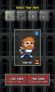 Pixel Dungeon, Una mazmorra subterránea llena de monstruos y tesoros ocultos