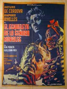 Poster original de El esqueleto de la señora morales