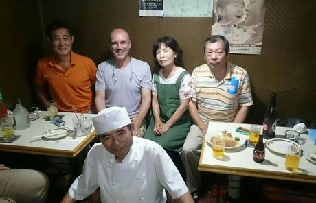 A local restaurant in Omagari, Japan