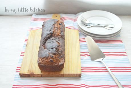 Banana bread marmolado