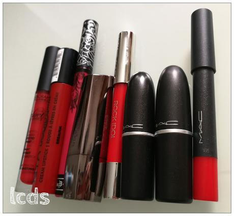 Mis labiales rojos favoritos