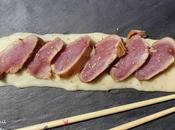 Tataki solomillo cerdo crema patata