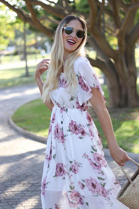 SUMMER FLOWER DRESS