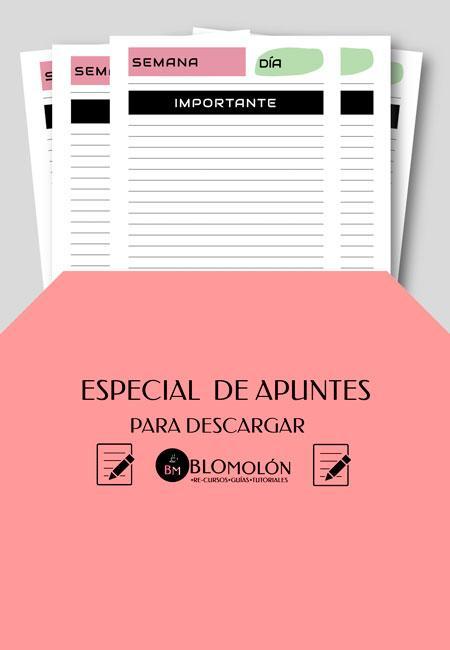 Especial De Apuntes Para Descargar