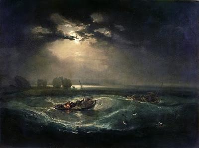 La luna y el mar