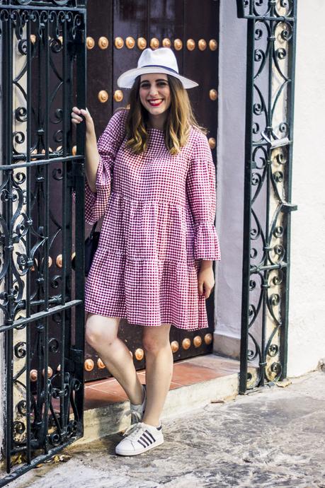 Vestido vichy para conocer Sevilla