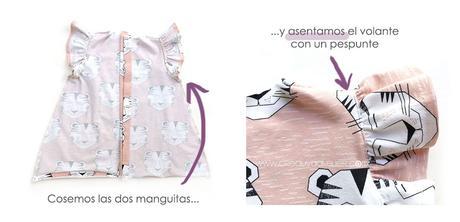 Vestido de bebé - Patrón y tutorial DIY