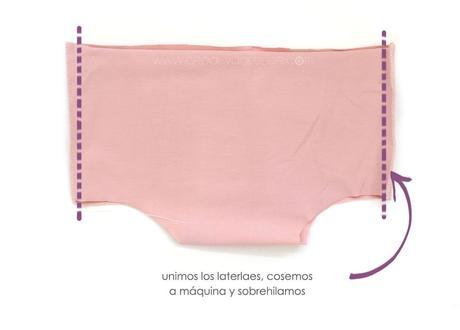 Cubrepañal con volantes DIY - Tutorial y patrón