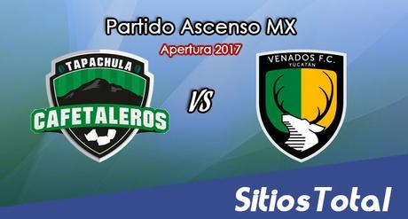 Cafetaleros de Tapachula vs Venados FC en Vivo – Online, Por TV, Radio en Linea, MxM – Apertura 2017 – Ascenso MX