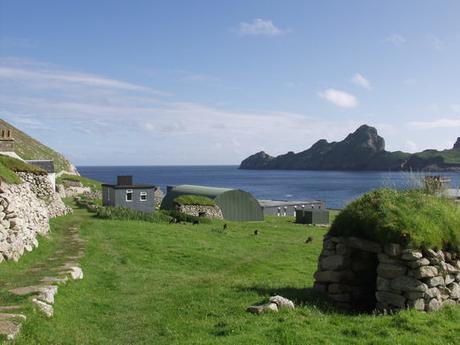 El pueblo fantasma de la isla Hirta