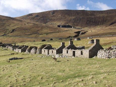 El pueblo fantasma de la isla Hirta