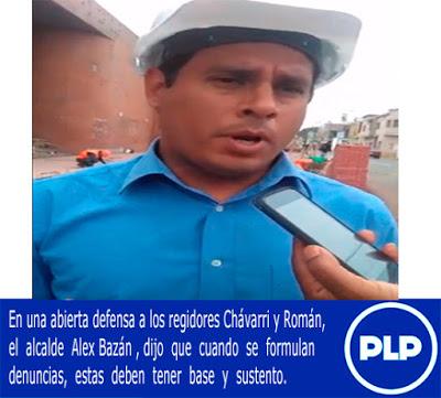 EL TEMA DE LOS REGIDORES CHAVARRI Y ROMÁN NO ES MORAL O DE CORRUPCIÓN -SINO POLÍTICO…