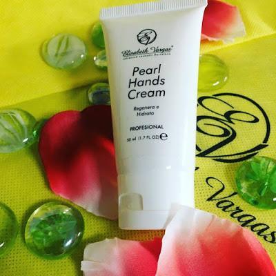 Pearl hands cream, crema de manos, elisabeth vargas cosmética, alta cosmetica, un lujo en tu piel, 