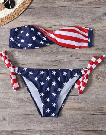 AMERICAN FLAG BIKINI