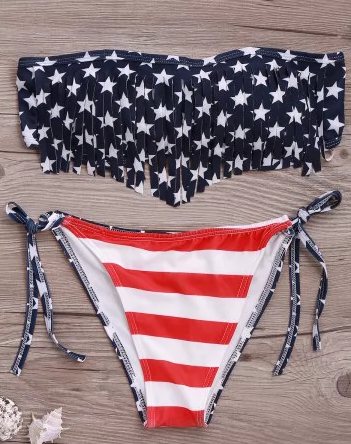 AMERICAN FLAG BIKINI