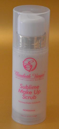 El limpiador exfoliante “Sublime Make Up Scrub” de ELISABETH VARGAS
