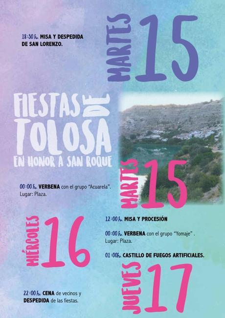 Programa fiestas Alcala del Júcar 2017-8