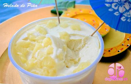 Helado de Piña