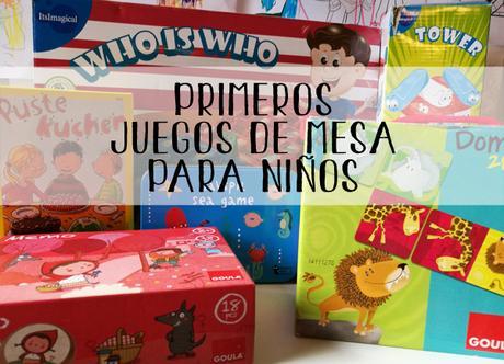 Primeros juegos de mesa para niños