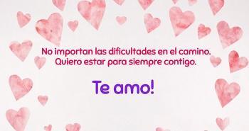 Sopa de amor, postales románticas para enviar online. Postales románticas para mi sopa de amor.