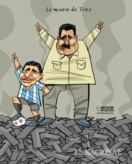 Maradona a Capriles: “La diferencia entre vos y yo es que yo no me vendí”