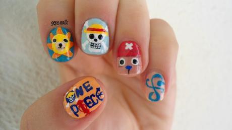 ONE PIECE NAIL ART