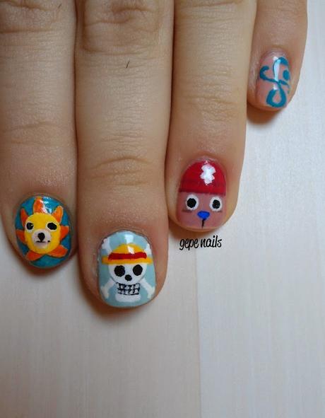 ONE PIECE NAIL ART