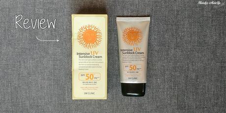 REVIEW | Protector solar Intensive Sunblock Cream SPF 50+ PA+++ de 3W CLINIC REVIEW | Protector solar Intensive Sunblock Cream SPF 50+ PA+++ de 3W CLINIC