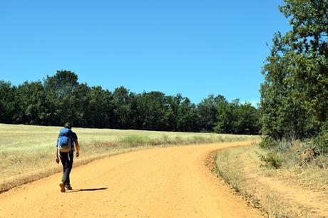 Un problema con las señales en El Camino de Santiago después de Hospital de Órbigo.