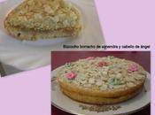 Bizcocho borracho almendra cabello ángel, lactosa