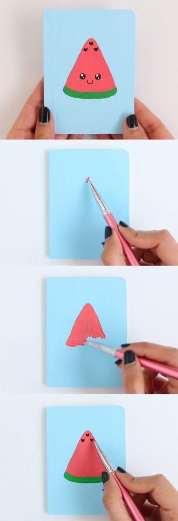 14 sencillas y divertidas manualidades kawaii para la escuela