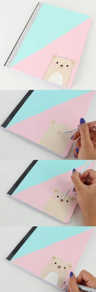 14 sencillas y divertidas manualidades kawaii para la escuela