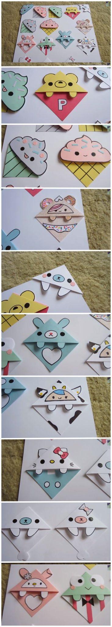 20 ideas de manualidades kawaii en papel