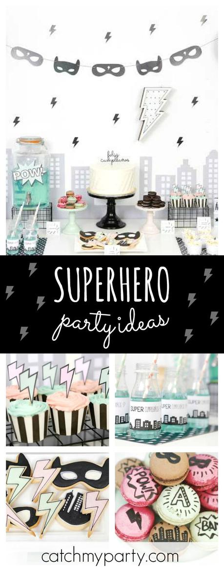 19 ideas originales de manualidades para una fiesta de superheroes