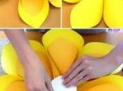 sencillas útiles ideas Flores papel Hawaianas