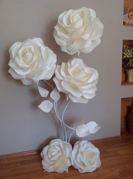 34 sencillas ideas de flores de papel para decoración