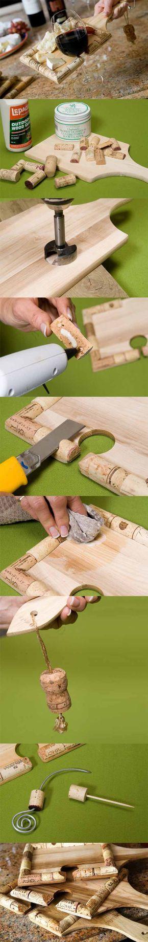 27 fantásticas manualidades con corchos de champagne