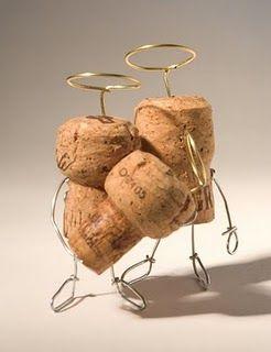 27 fantásticas manualidades con corchos de champagne