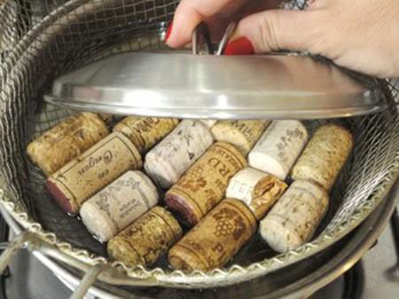 20 sencillas manualidades con corcho en láminas