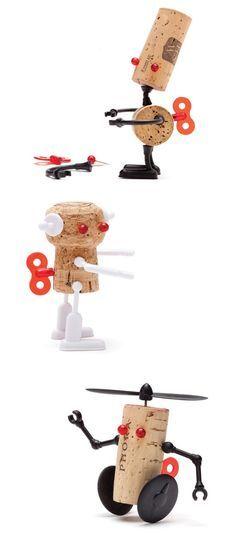 57 originales ideas de manualidades con corchos para niños