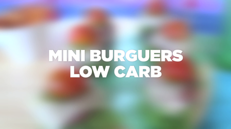 MASMUSCULO CHEF: MINI BURGUERS LOW CARB