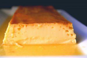 Flan de Crema de Leche